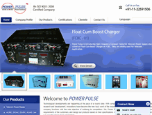 Tablet Screenshot of powerpulseindia.com